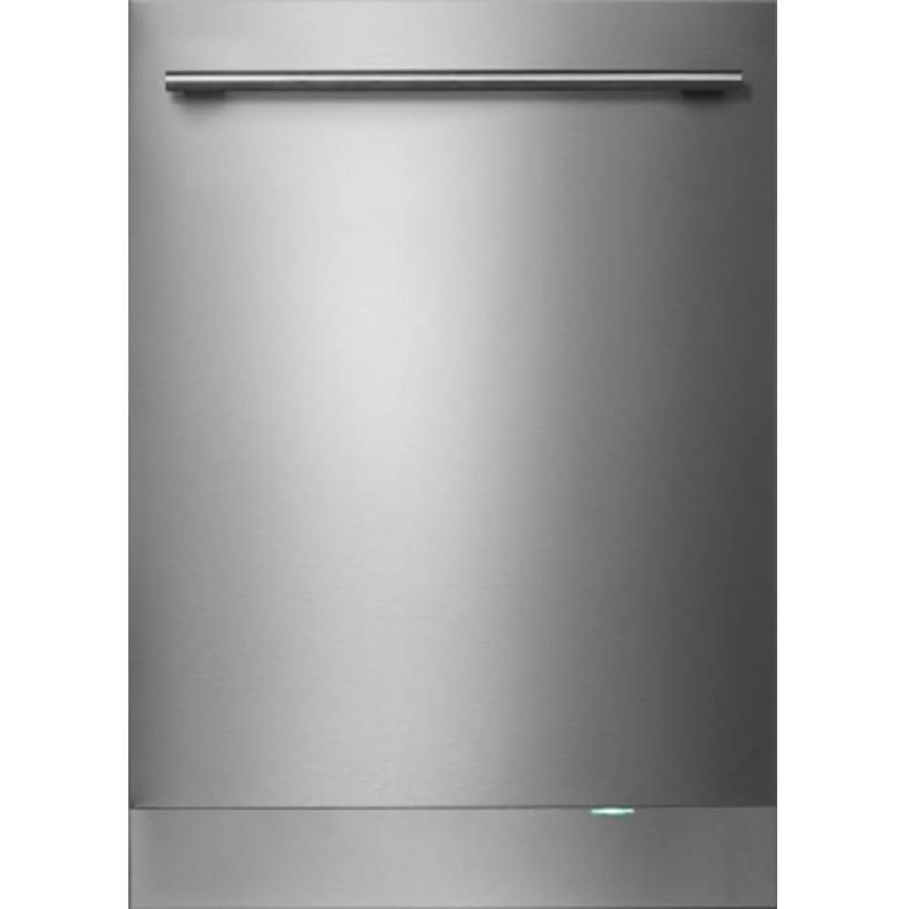 24'' Dishwasher, Hidden Controls, Turbo Dry, XXL, Stainless, Tubular Handle, 2 Racks, 1