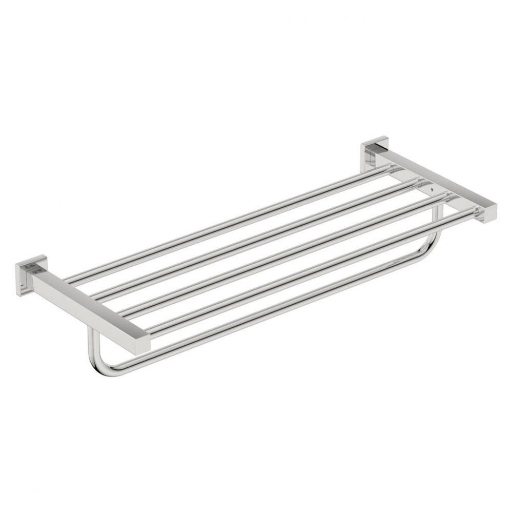 8593 TOWEL SHELF + HANG BAR