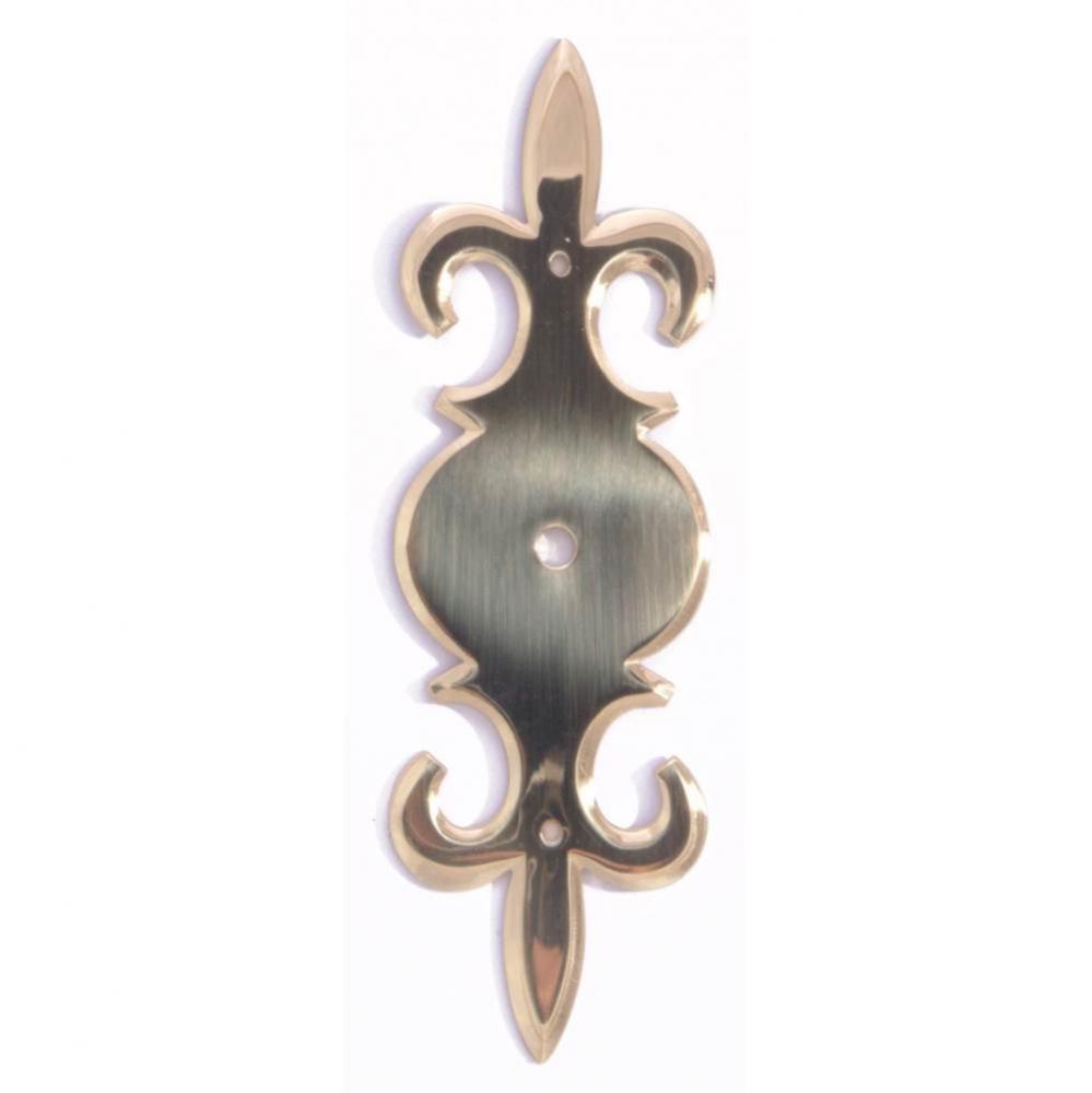 Classic Keyhole Escutcheons (round hole)