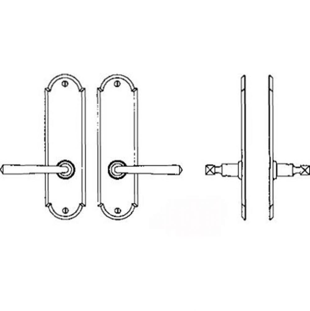 Interior Escutcheon Set - Complete privacy set