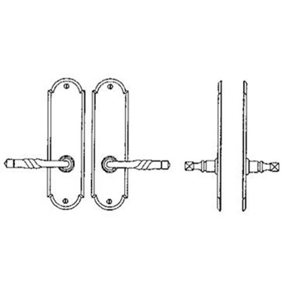 Entry Tubular or Mortise set - Complete full dummy set to match 144 fonction