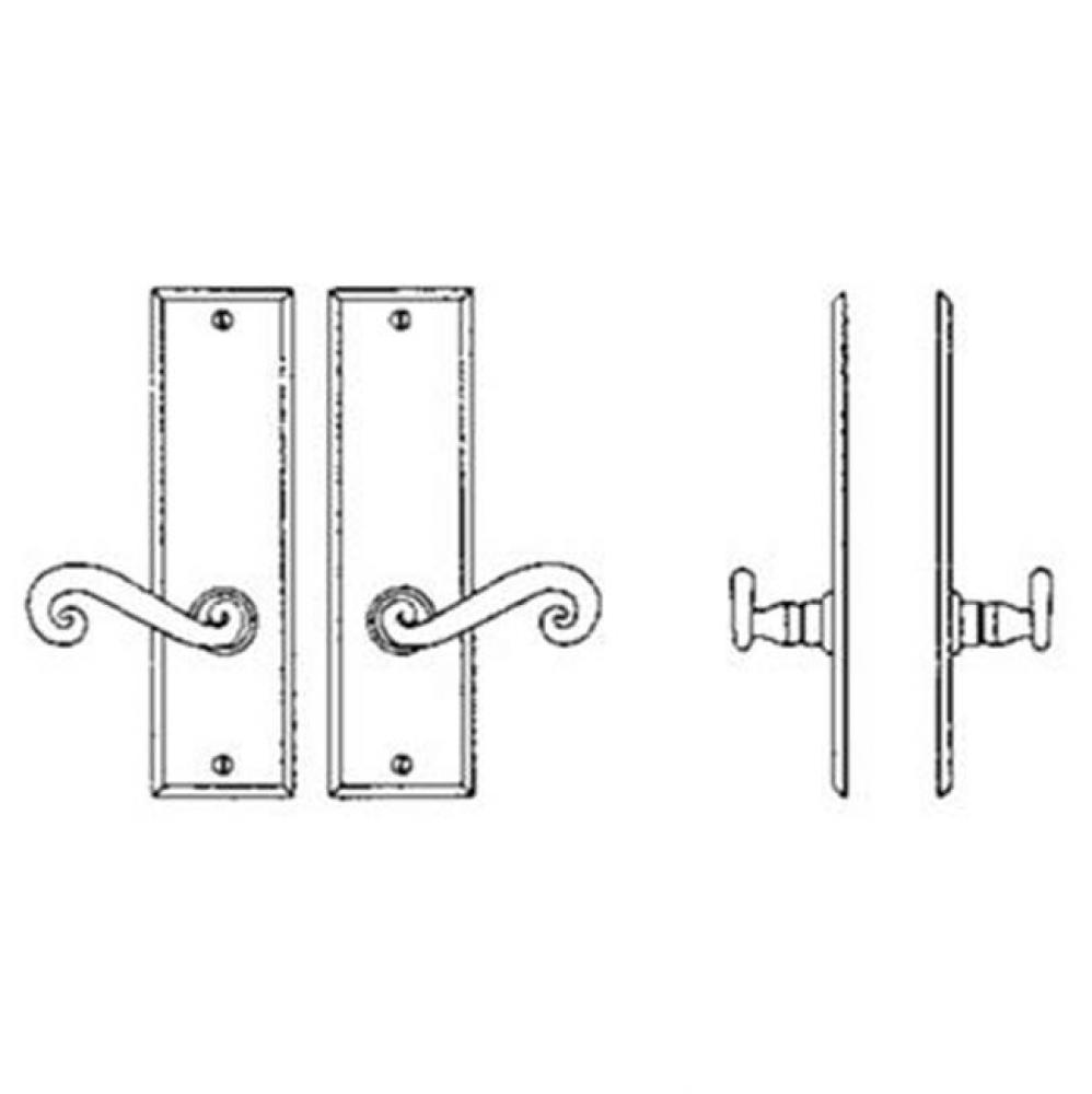 Interior Escutcheon Set - Complete privacy set