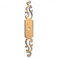 Bouvet 0015P-003 - Classic Keyhole Escutcheons Plate (round hole)