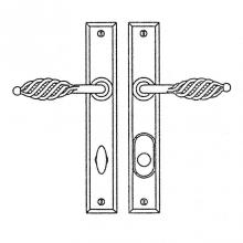 Bouvet 2714-35R-007 - Multipoint System Set - Lever low / American cylinder trim set w/o mechanism