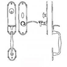 Bouvet 2809-101-007 - Entrance Handle Set - Complete full dummy set