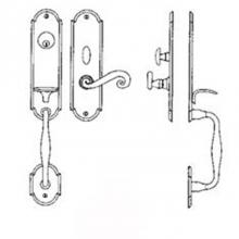 Bouvet 2813-101-007 - Entrance Handle Set - Complete full dummy set