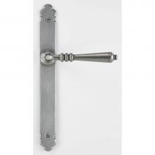 Bouvet 4141-53-007 - Languedoc Narrow Escutcheon Lever Set - Complete tubular privacy set for 1 3/4'' door