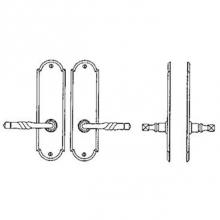 Bouvet 4612-08-007 - Entry Tubular or Mortise set - Complete full dummy set to match 25 fonction