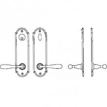 Bouvet 4603-25-007 - Entry Tubular or Mortise set - Single cylinder deadbolt set for 1 3/4''