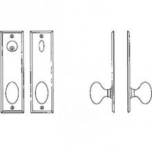 Bouvet 4605-101-007 - Entry Tubular or Mortise set - Complete full dummy set to match 144 fonction