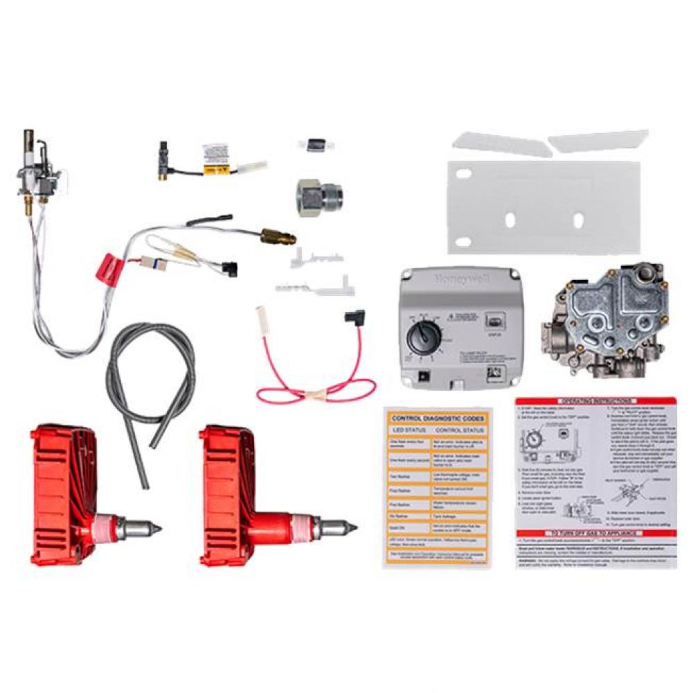 Gas Control Kit: ICON System, Natural Gas, 1'' Cavity, 75 (Resideo), 160 Degrees F (71 D