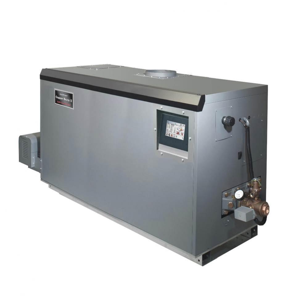 Copper Brute II Commercial Gas (Natural) Two-Stage Volume Water Heater with Pump (Hard Water)