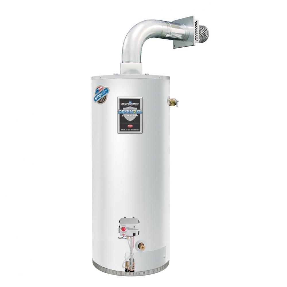 Defender Safety System, 50 Gallon Residential Gas (Liquid Propane) Direct Vent Water Heater (No Ve