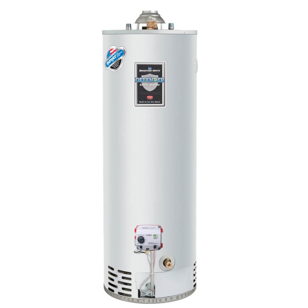 Defender Safety System, 50 Gallon Tall Residential Gas (Liquid Propane) Atmospheric Vent Water Hea