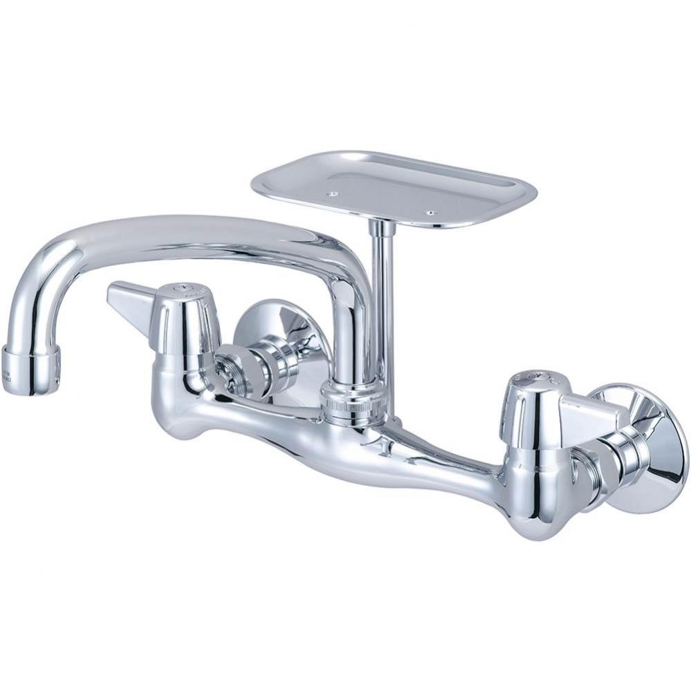 Kitchen-Wallmount 7-7/8'' To 8-1/8'' Two Canopy Hdls 8'' Tube Spt So