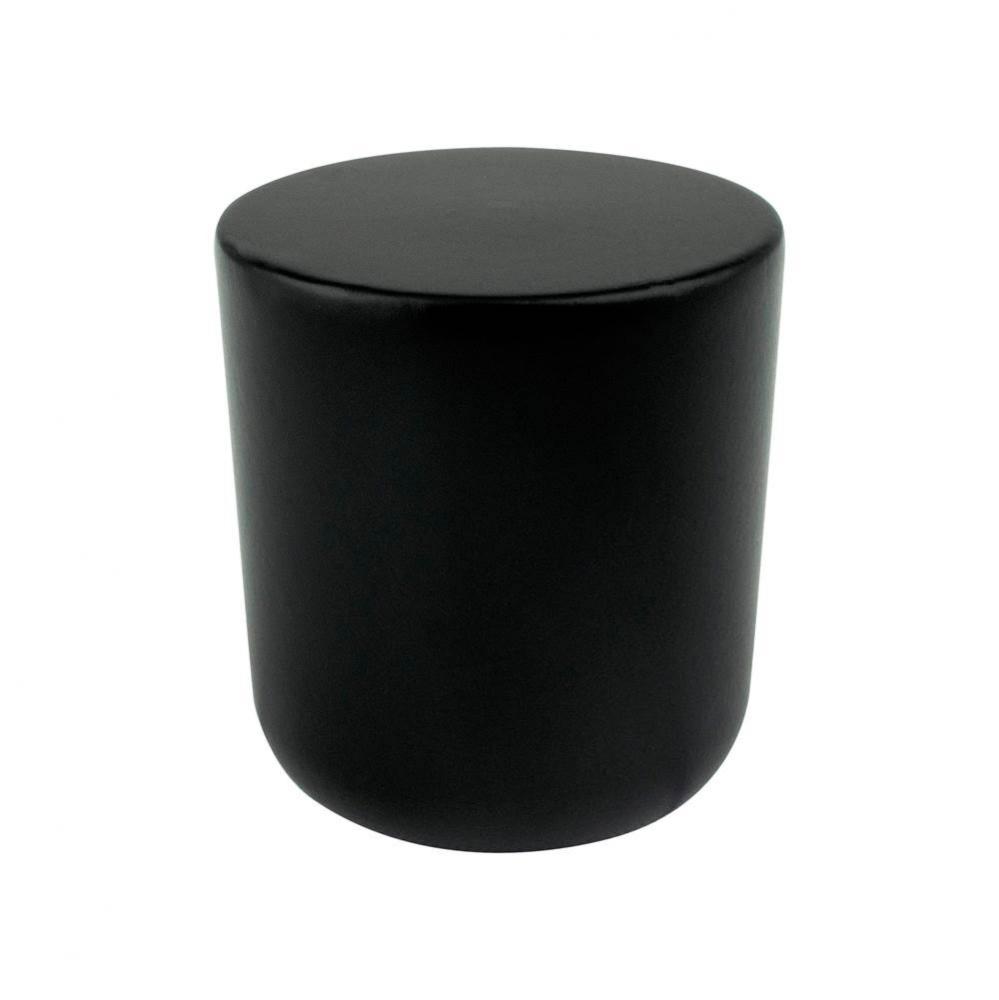 Mini Black Large Round Knob