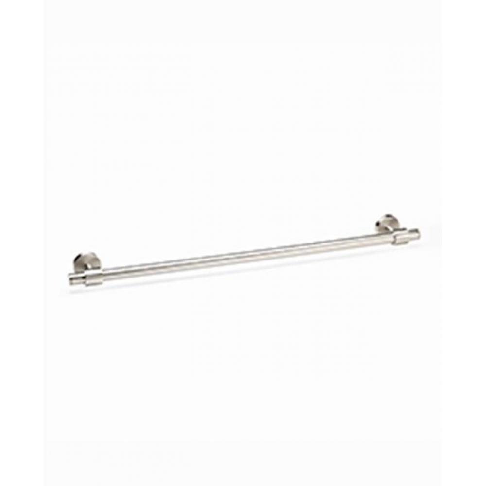 Pipe Dreams Brushed Nickel Towel Bar