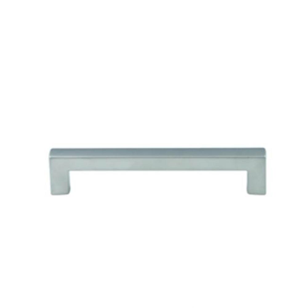 Square 128mm Dull Chrome Pull