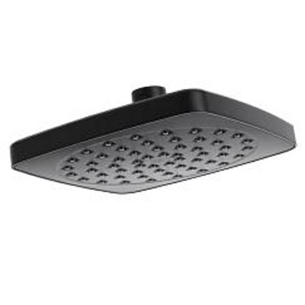 SHOWERHEAD SOFT SQUARE BL