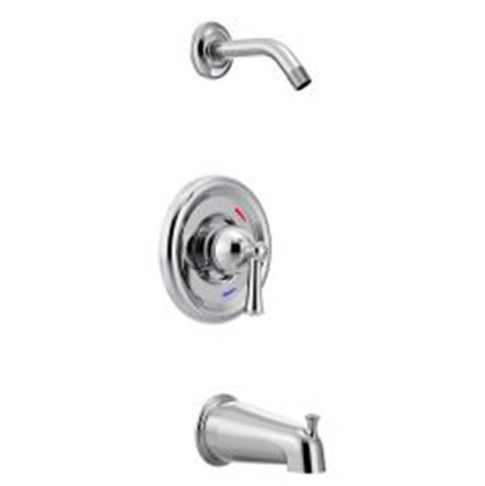 Chrome cycling tub/shower