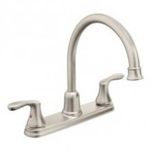 Cleveland Faucet 40617CSL - Chrome two-handle high arc kitchen faucet