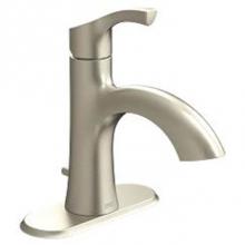 Cleveland Faucet 58910BN - Brushed nickel one-handle low arc bathroom faucet