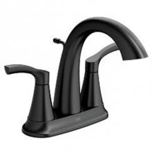 Cleveland Faucet 58911BL - Matte black two-handle high arc bathroom faucet