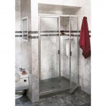 Century Bathworks L-1629 - L-1629 French Doors, Silver Anodized Aluminum, Clear Glass