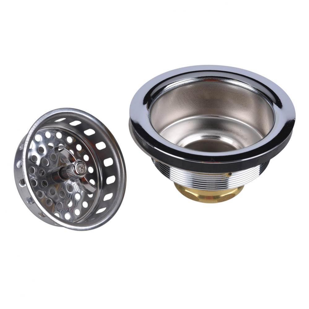 Spin-N-Lock Strainer W/Brass Nut