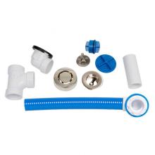 Dearborn Brass F16P9860BN - 16 True Blue Flex Pvc Full Kit, Uni-Lift Stopper W/Test, Bn