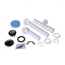 Dearborn Brass P8227BG - W O Full Kit White Plastic Tubular Uni-Lif Chr Zinc Bagged