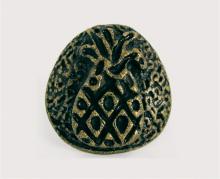 Emenee PFR119 - Small Pineapple on Stucco1-1/2''