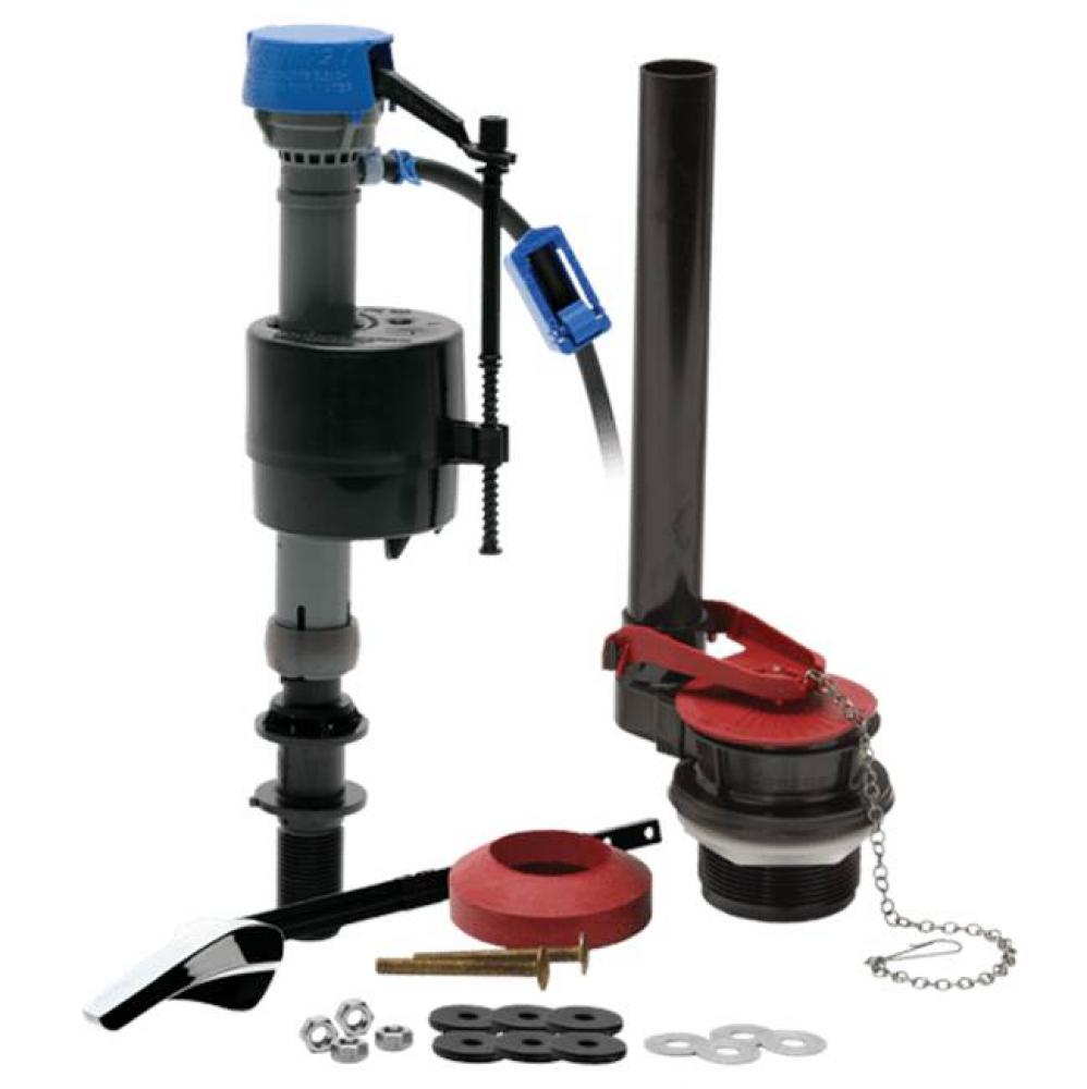 PerforMAX All-In-OneToilet Repair Kit( 400AH Fill Valve 502 2 Flapper 507A 2 Flush Valve 681 Tank