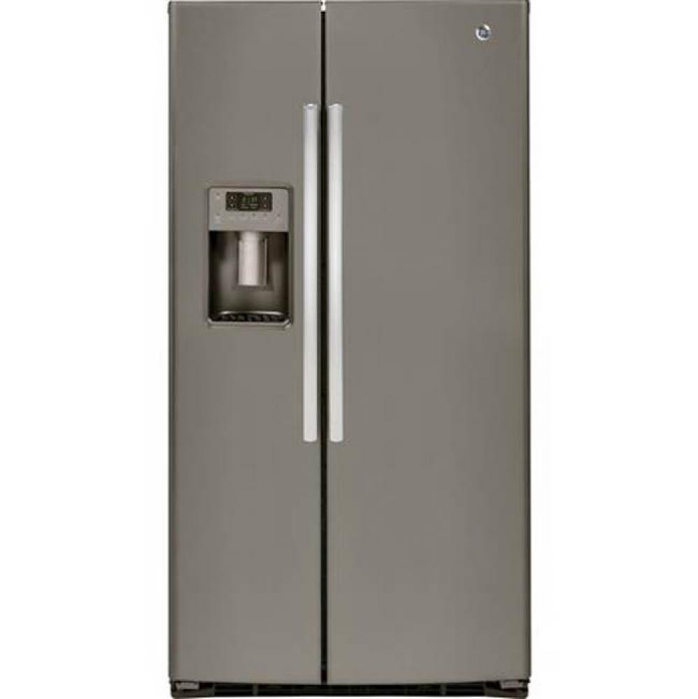 GE® ENERGY STAR® 25.3 Cu. Ft. Side-By-Side