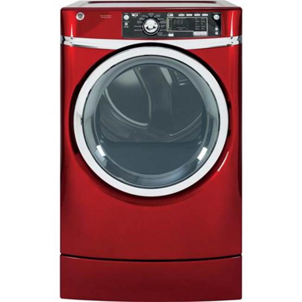 GE® 8.3 cu. ft. capacity RightHeight? Design Front Load electric dryer with