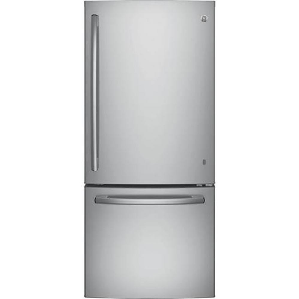 GE ENERGY STAR 21.0 Cu. Ft. Bottom-Freezer Refrigerator