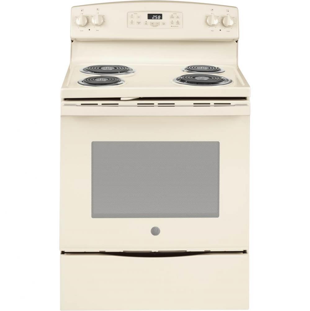 GE 30'' Free-Standing Self-Clean Electric Range