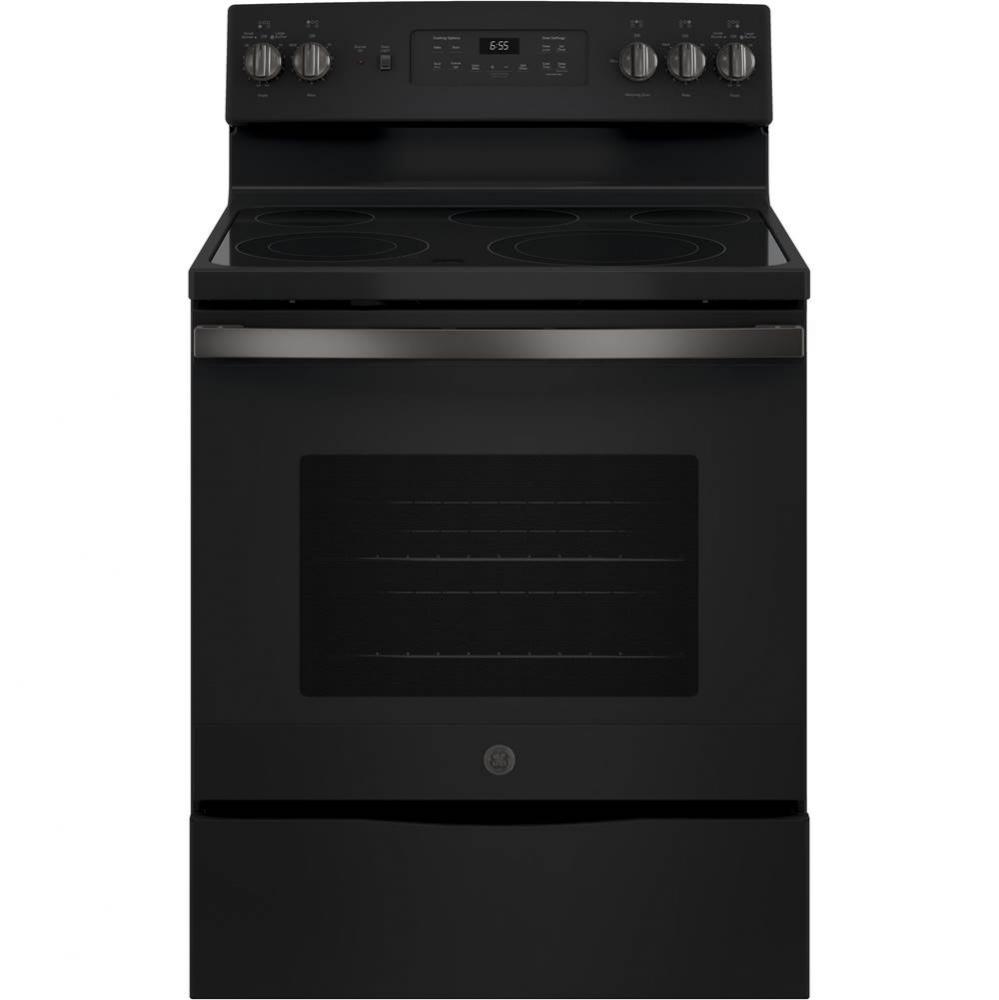 GE 30'' Free-Standing Electric Convection Range