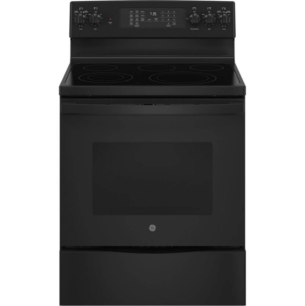 GE 30'' Free-Standing Electric Convection Range