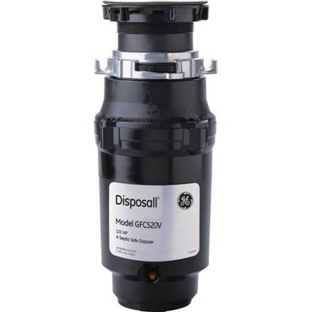 GE® 1/2 HP Continuous Feed Garbage Disposer -