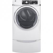 GE Appliances GFD48GSSKWW - GE® 8.3 cu. ft. Capacity Front Load Gas ENERGY STAR® Dryer with