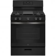 GE Appliances JGBS66FEKDS - GE 30'' Free-Standing Gas Range