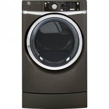 GE Appliances GFDR275EHMC - GE® 8.1 cu. ft. capacity RightHeight? Design Front Load electric dryer with