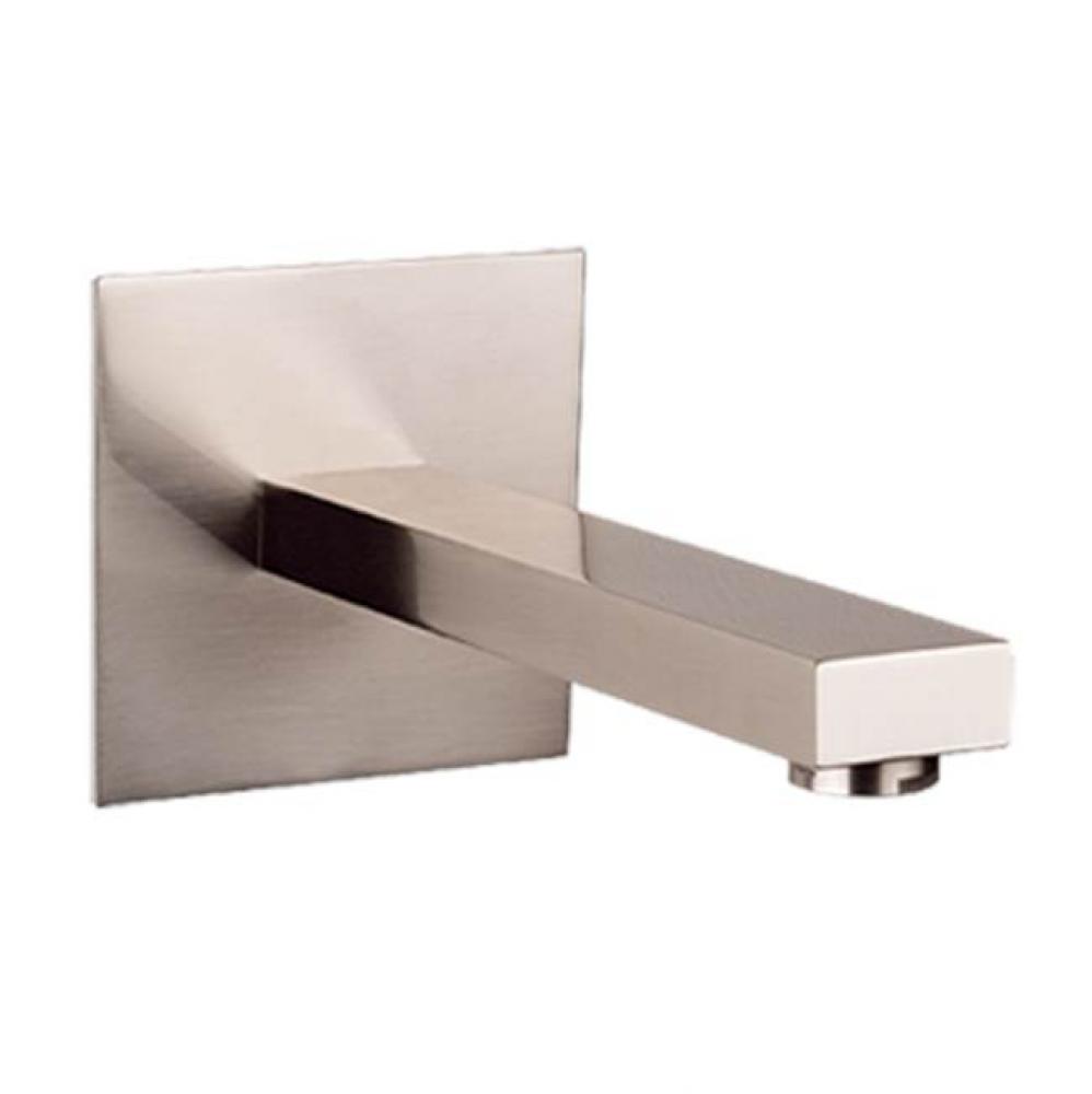 Wall-mounted bath spout