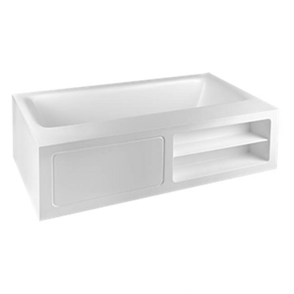 Freestanding Bathtub In Cristalplant® (Matt