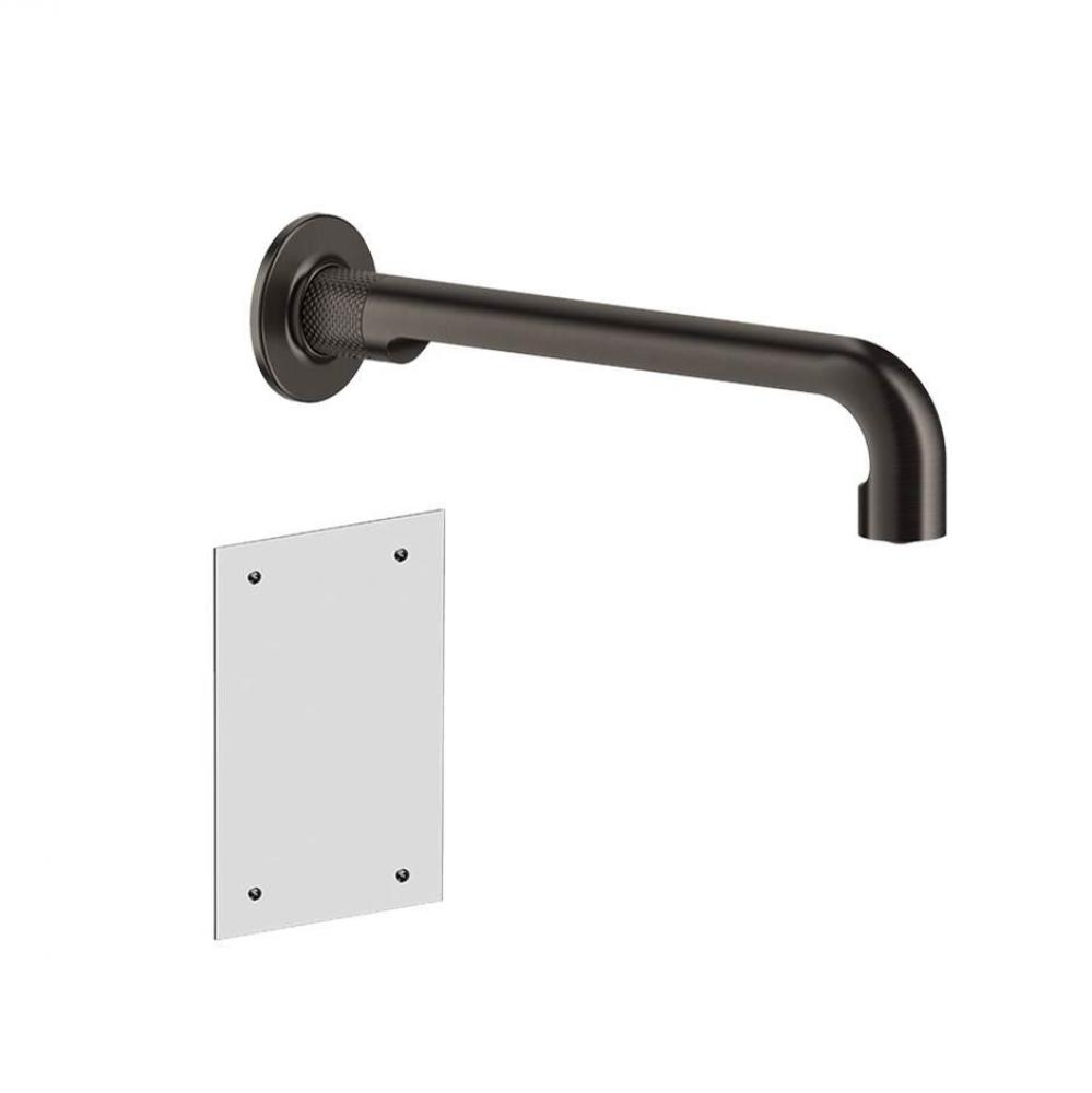 TRIM PARTS ONLY Wall-mounted electronic mixer.