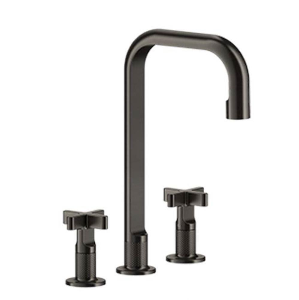 Widespread Washbasin Mixer Without Pop-Up Assembly