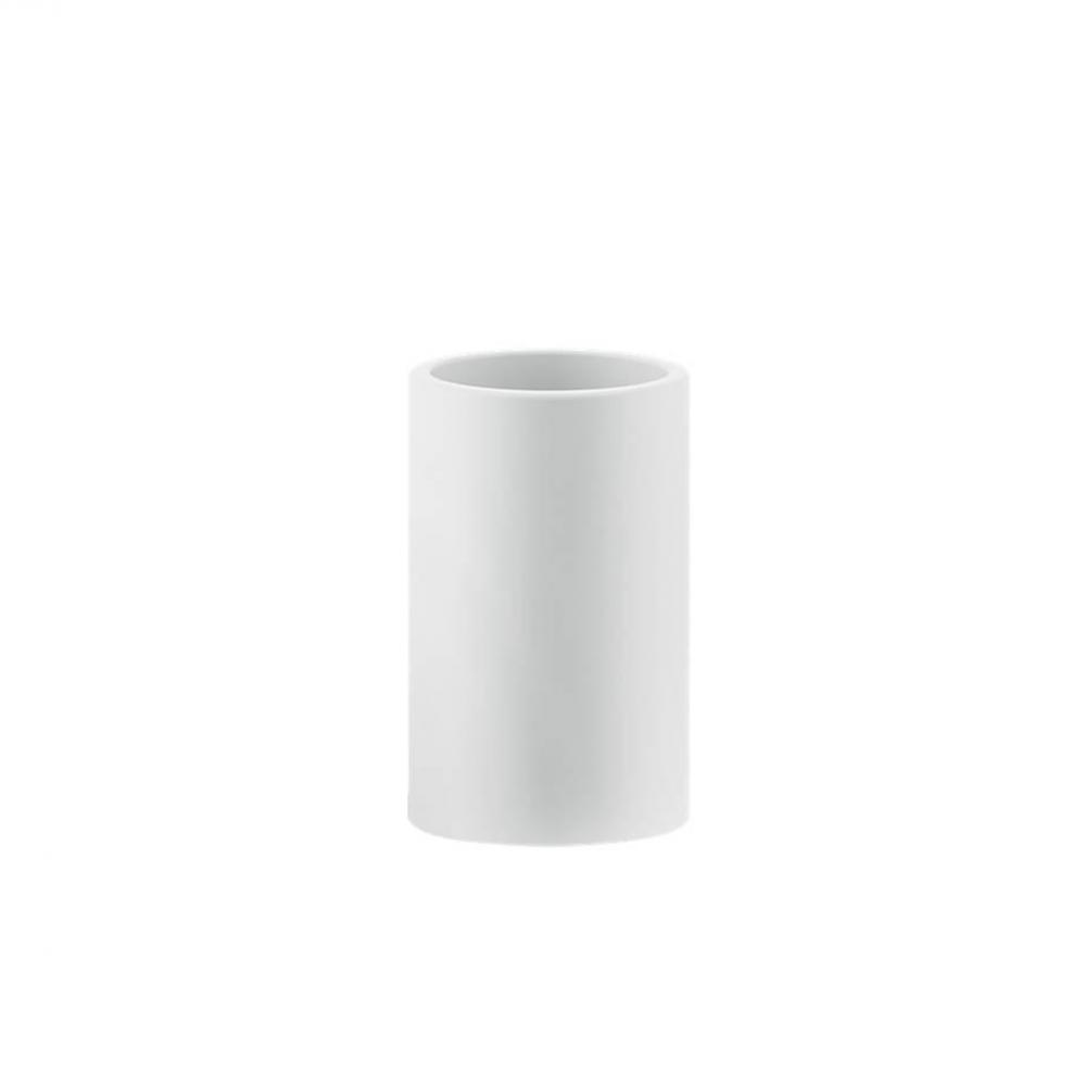 Standing tumbler holder, white