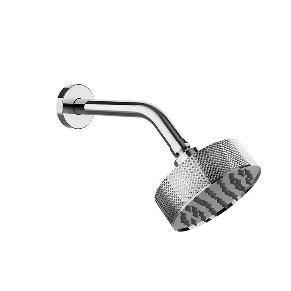 Wall-mounted adjustable shower head with arm DIAMANTATO.