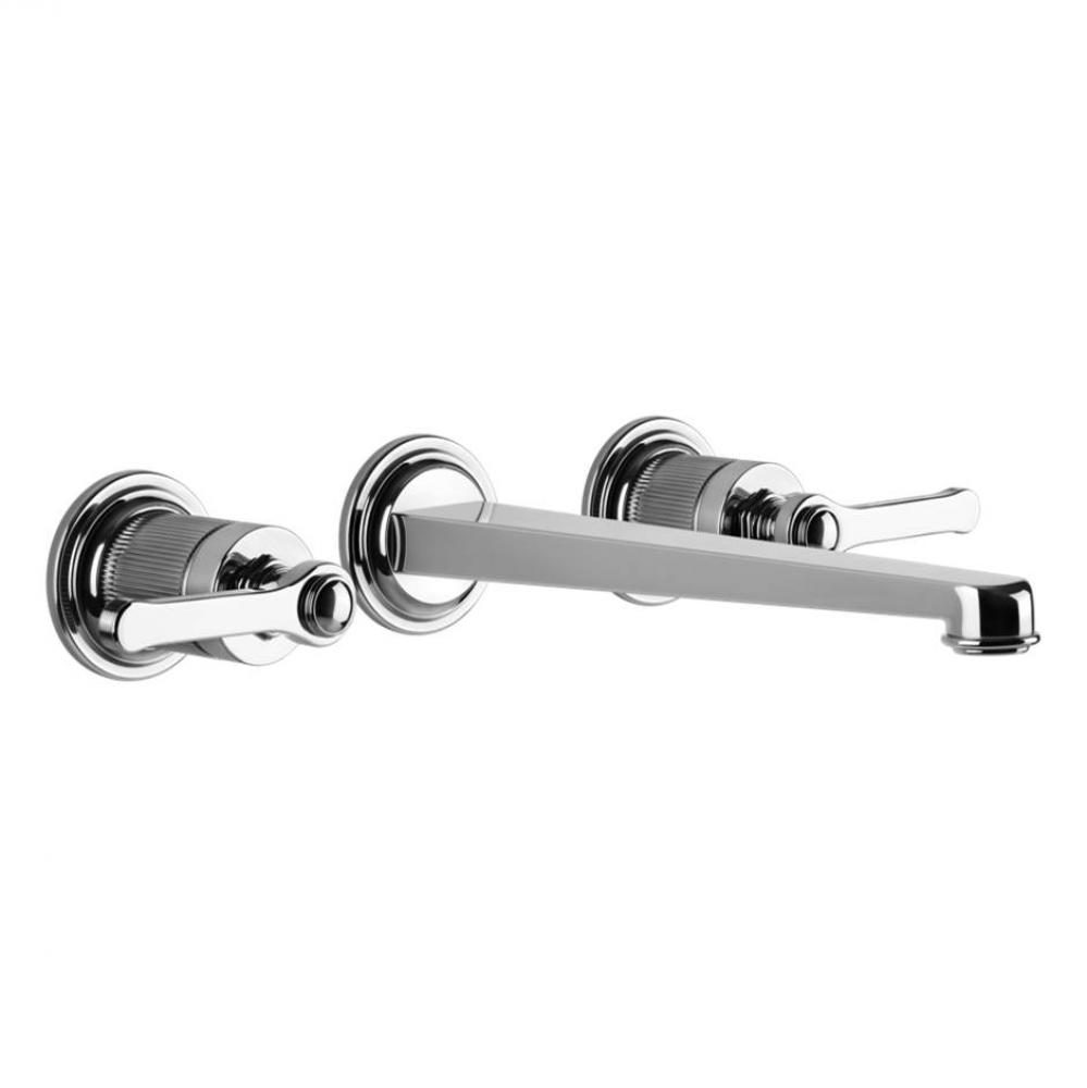 TRIM PARTS ONLY Wall-mounted washbasin mixer trim